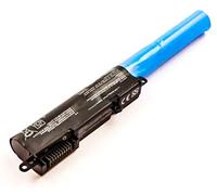 MicroBattery MBXAS-BA0007 Additional Notebook Component Battery/Battery - Additional Notebook Components (Lithium-Ion (Li-Ion), 2200 mAh, 11.1 V, Asus, 24 Wh, Black, Blue)