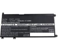 MicroBattery MBXDE-BA0093 Laptop Replacement Battery - Notebook Replacement Parts (Battery/Battery, DELL, DNCWSCB6106B, I7778-0026GRY, Inspiron 17 7000, Inspiron 17 7778)