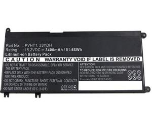 MicroBattery MBXDE-BA0093 Laptop Replacement Battery - Notebook Replacement Parts (Battery/Battery, DELL, DNCWSCB6106B, I7778-0026GRY, Inspiron 17 7000, Inspiron 17 7778)