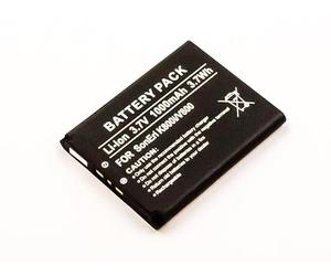 MicroBattery MBXSO-BA0010 Rechargeable Lithium-Ion Battery 1000 mAh 3.7 WH, Lithium-Ion 3.7 V, Black, White, Pack of 1