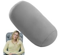 Microbead Bolster Tube Pillow, Round Cervical Support Tube Neck Pillow, Throw Neck Roll, Soft Travel Support Back Cushion, Back Head Cushion MicroBead Stress Relief Pillows for Bedrooms