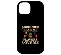 Microbes Fear Me Flavors Love Me Food Science Practitioners Case for iPhone 14
