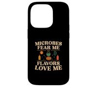 Microbes Fear Me Flavors Love Me Food Science Practitioners Case for iPhone 14 Pro