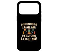 Microbes Fear Me Flavors Love Me Food Science Practitioners Case for iPhone 17 Pro Max