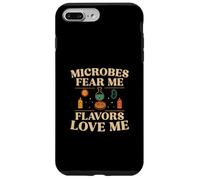 Microbes Fear Me Flavors Love Me Food Science Practitioners Case for iPhone 7 Plus/8 Plus