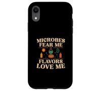 Microbes Fear Me Flavors Love Me Food Science Practitioners Case for iPhone XR