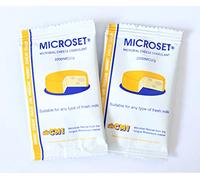 Microbial Rennet Mix Cheese Coagulant Microset 5g sachet for 50 Litres f milk | Cuajo Caglio Presüre Lab (2, 5g)