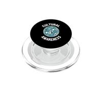 Microbiology Cultural Awareness Humor PopSockets PopGrip for MagSafe