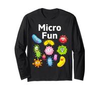 Microbiology Fun Learning Science Magic Microbiologists Kids Long Sleeve T-Shirt