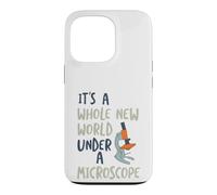 Microbiology It's a whole new world under a microscope Case for iPhone 13 Pro