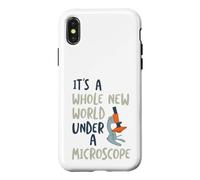Microbiology It's a whole new world under a microscope Case for iPhone X/XS