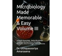 Microbiology Made Memorable & Easy Volume III: Systematic Bacteriology - Medical Microbiology Companion: Blending Science, Storytelling, Mnemonics, Clinical Correlations, and Exam Success