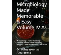 Microbiology Made Memorable & Easy Volume IV A: Medical Virology - Medical Microbiology Companion: Blending Science, Storytelling, Mnemonics, Clinical Correlations, and Exam Success