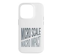 Microbiology Micro scale, macro impact Case for iPhone 14 Pro