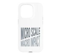 Microbiology Micro scale, macro impact Case for iPhone 15 Pro