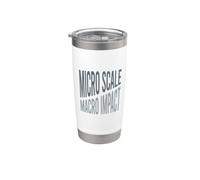 Microbiology Micro Scale, Macro Impact Stainless Steel Insulated Tumbler
