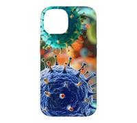 Microbiology Virus Art Cell Science Case for iPhone Case for iPhone 14
