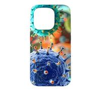 Microbiology Virus Art Cell Science Case for iPhone Case for iPhone 15 Pro