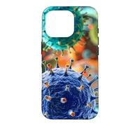 Microbiology Virus Art Cell Science Case for iPhone Case for iPhone 16 Pro