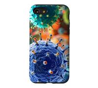 Microbiology Virus Art Cell Science Case for iPhone Case for iPhone SE (2020) / 7/8
