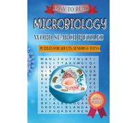 Microbiology Word Search Puzzle Book: Word Searches with Easy to Read Print about Microbiology and Other Related Items | 6x9 inches, 110 pages | 50+ ... Gifts for Vacations, Holidays and Free Times