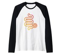 Microbiome Gut Health Microbiota Raglan Baseball Tee