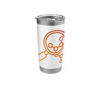 Microbiome Gut Health Microbiota Stainless Steel Insulated Tumbler