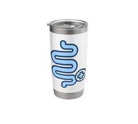 Microbiome Gut Health Microbiota Stainless Steel Insulated Tumbler