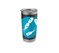 Microbiome Gut Health Microbiota Stainless Steel Insulated Tumbler