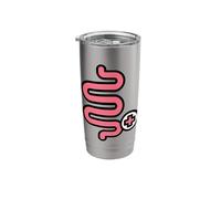 Microbiome Gut Health Microbiota Stainless Steel Insulated Tumbler