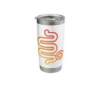 Microbiome Gut Health Microbiota Stainless Steel Insulated Tumbler