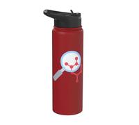 Microbiome Gut Health Microbiota Stainless Steel Insulated Water Bottle