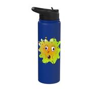 Microbiome Gut Health Microbiota Stainless Steel Insulated Water Bottle