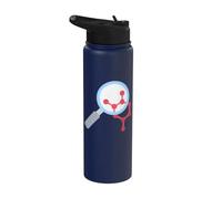 Microbiome Gut Health Microbiota Stainless Steel Insulated Water Bottle