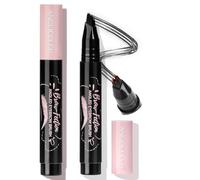 Microblading Eyebrow Pen, 2025 Upgrade Natural Eyebrow Pencils with Angled Brush 2.0, Easy to Use| Hair-Like Strokes| 24hrs Long-Lasting| Waterproof| Smudge-Proof| Multiple Uses - 05 BLACK
