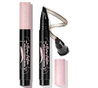 Microblading Eyebrow Pen, 2025 Upgrade Natural Eyebrow Pencils with Angled Brush 2.0, Easy to Use| Hair-Like Strokes| 24hrs Long-Lasting| Waterproof| Smudge-Proof| Multiple Uses - 02 TAWNY BROWN