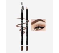 Microblading Eyebrow Pen Includes Sharpener, Waterproof Eyebrow Pencil, Brow Defining & Shaping, Create a Natural Wild Brow Makeup,Dark Brown, 1.4g