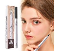 Microblading Eyebrow Pen, New Eyebrow Pencil With 4 Fork Tip For Natural-Looking Hair-Like Defined Brows, Waterproof Long-Lasting, Smudgeproof Brow Pen,Creates Natural Looking Defined Eyebrows (03#)