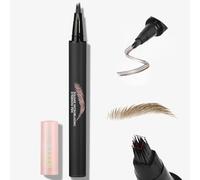 Microblading Eyebrow Pencil, Anglicolor Natural Shaping Outlining Filling Eyebrow Pen for Women, Easy to Color| Quick Drying| Long-Lasting Brow Pen Create Natural Hair-Like Brows (01# Caramel Blonde)