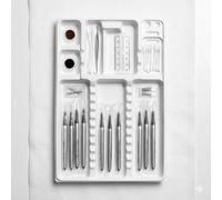 Microblading PMU Tattoo Disposable Trays (50)