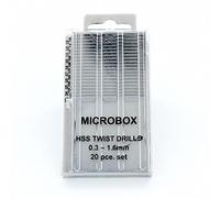 Metric Microbox Drill Set - Pdr4001 Modelcraft HSS Twist 03 16mm 20 - drill set microbox pdr4001 modelcraft hss twist metric 03 16mm 20