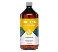 MICROBZ Dog Nutrition - Liquid Beneficial Microbes for Digestion & Coat, 1L