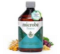 MICROBZ Fitness Liquid Gut Health Supplement, Live Cultures, 31 Servings