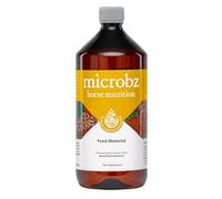MICROBZ Horse Nutrition - Liquid Beneficial Microbes for Equine Care, 1L