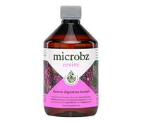 MICROBZ Revive Daily Probiotic (31 Servings) - Liquid Probiotics for Gut Health Support, Digestive Supplement for Women & Men, Soil-Based Bacteria, 100% Natural & Dairy Free