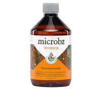 MICROBZ Women Daily Probiotic (31 Servings) - Liquid Probiotics for Gut Health Support, Digestive Supplement for Women, Soil-Based Bacteria, 100% Natural, Vegan, Dairy & Gluten Free