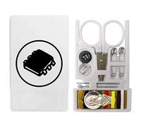 'Microchip in Circle' Mini Travel Sewing Kit (SE00001424)