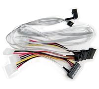 Microchip Technology 2279600-R Serial Attached SCSI (SAS) cable 0.8 m 6 Gbit/s Multicolour, White