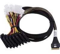 Microchip Technology 2305400-R Serial Attached SCSI (SAS) cable 0.8 m Black, Multicolour