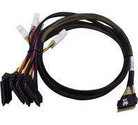 Microchip Technology 2305600-R Serial Attached SCSI (SAS) cable 0.8 m Black, Multicolour